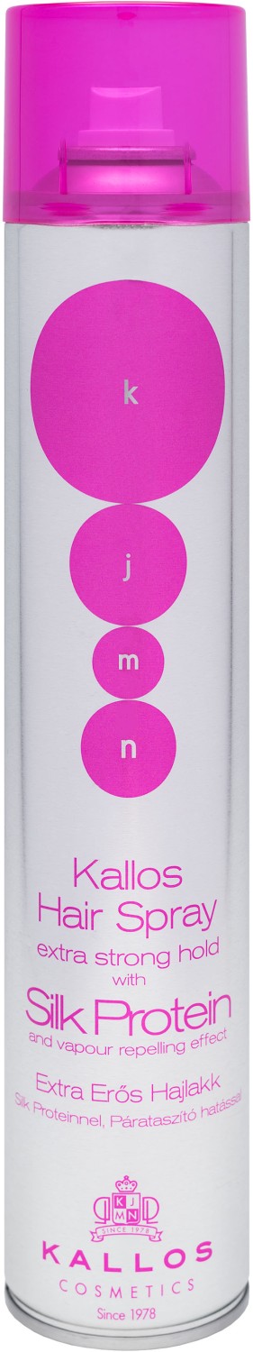  Kallos KJMN Extra Strong Hold Hair Spray with Silk Protein 500 ml 