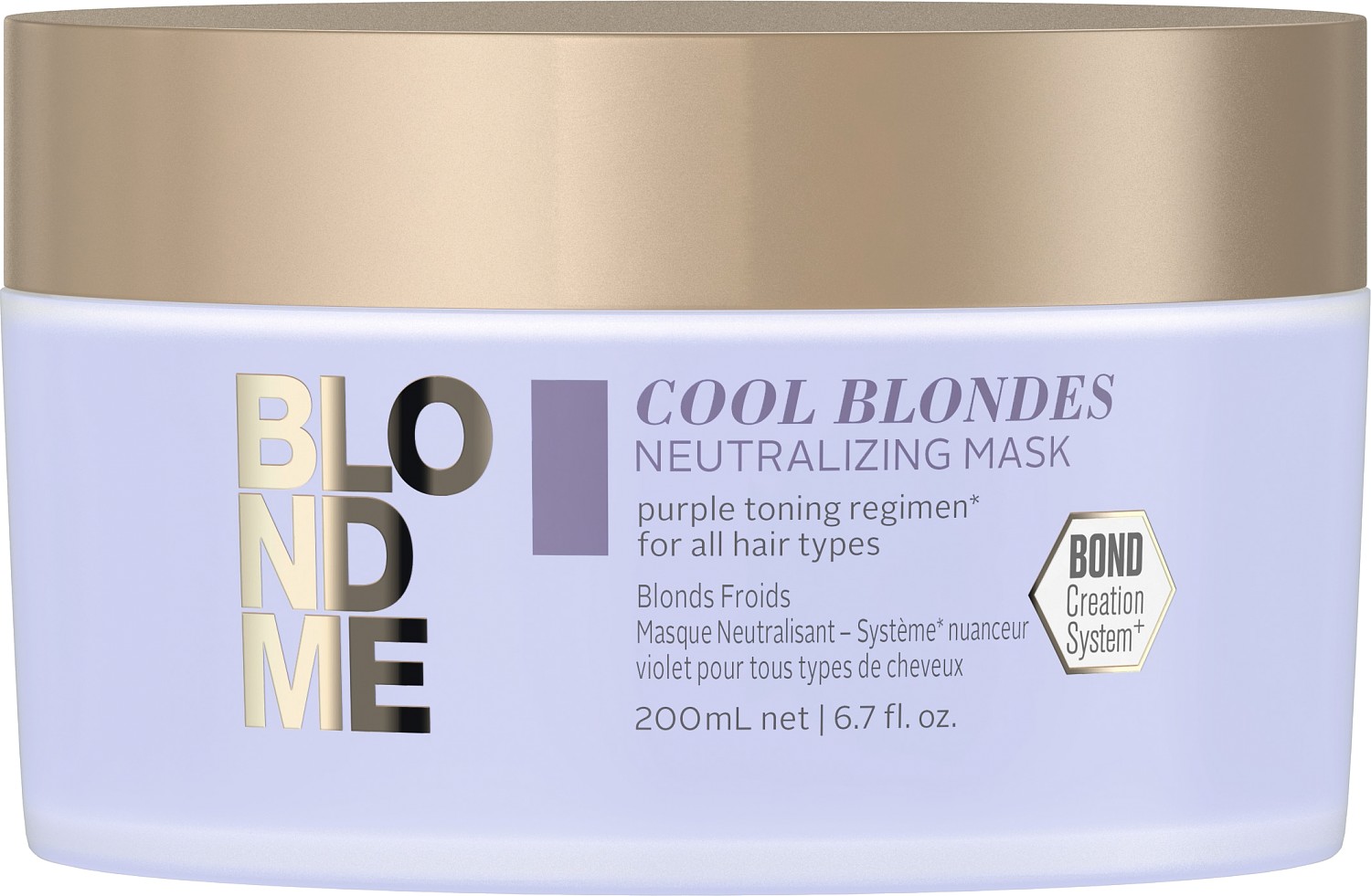  Schwarzkopf BlondMe Cool Blondes Neutralizing Mask 200 ml 