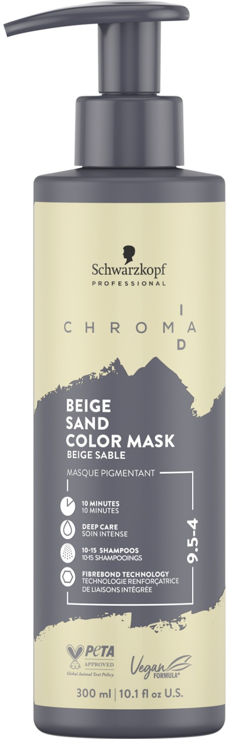  Schwarzkopf Chroma ID Beige Sand Color Mask 9.5-4 300 ml 