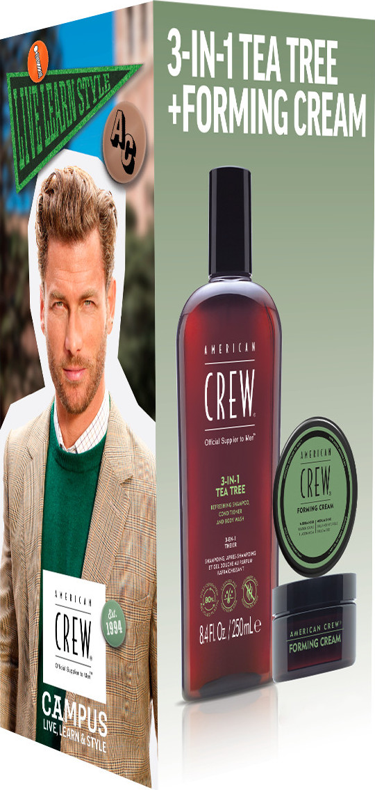  American Crew Geschenkset Holiday Duo Set Tea Tree 