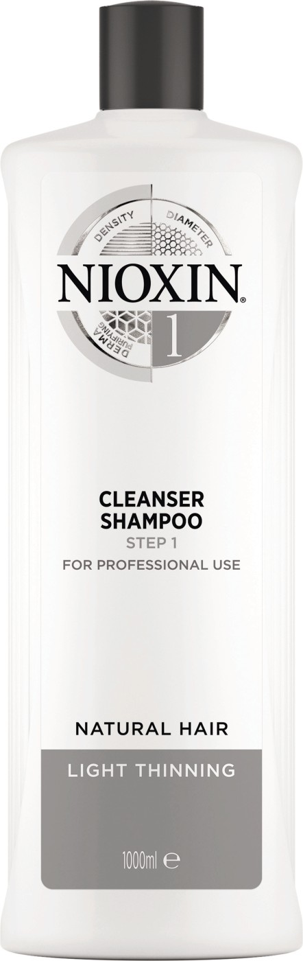  Nioxin 3D System 1, Cleanser Shampoo 1000 ml 