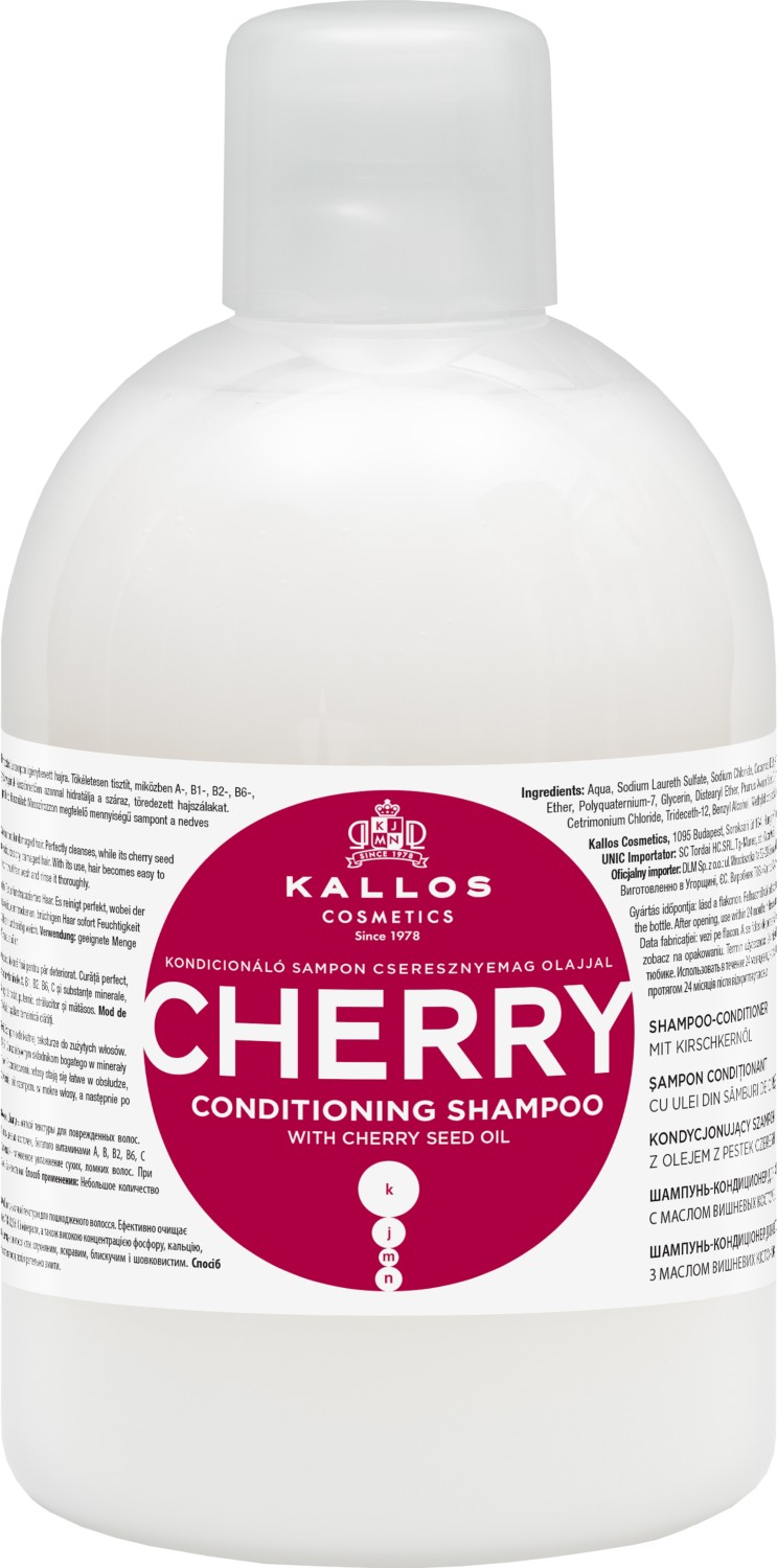  Kallos KJMN Cherry Conditioning Shampoo 1000 ml 