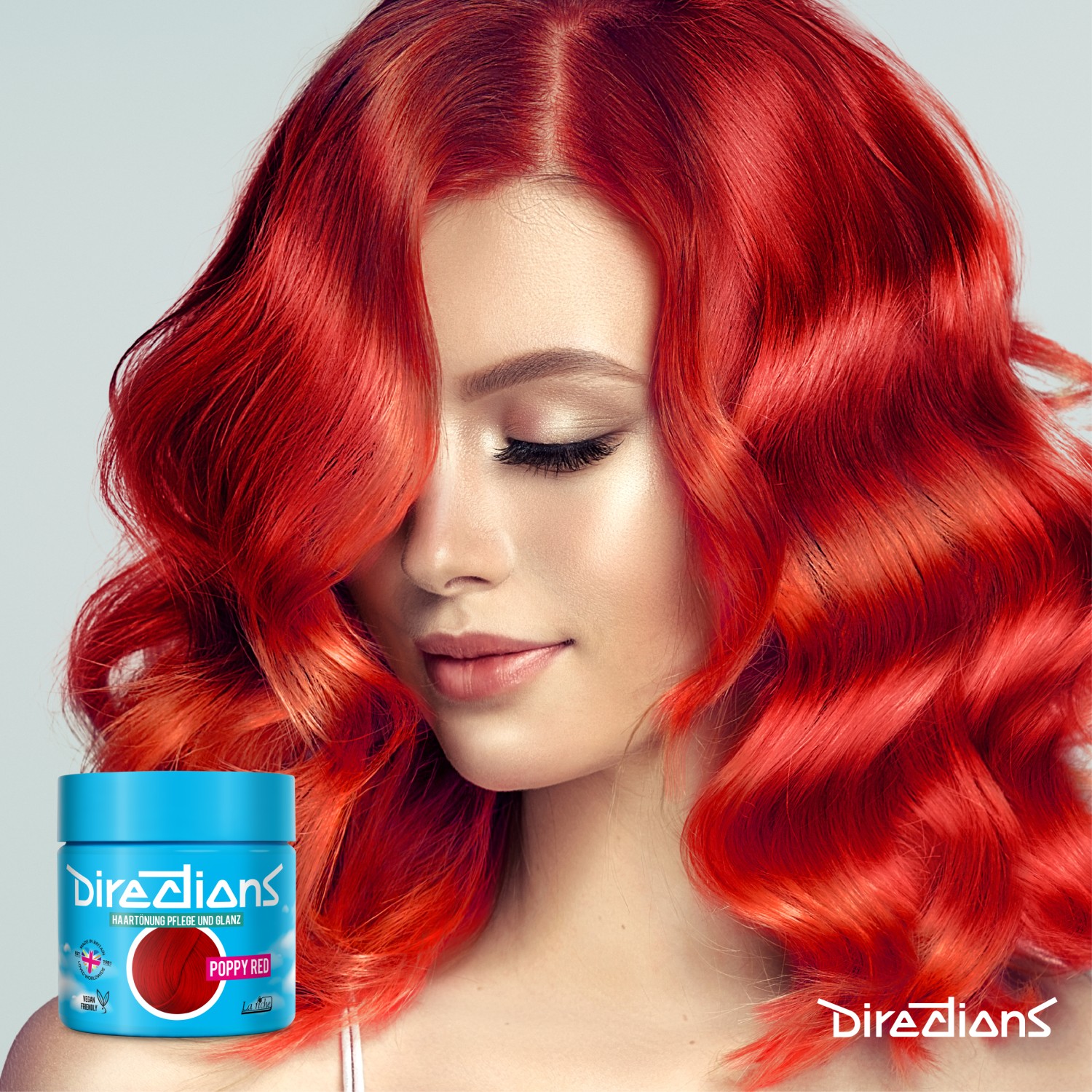  Directions Poppy Red 