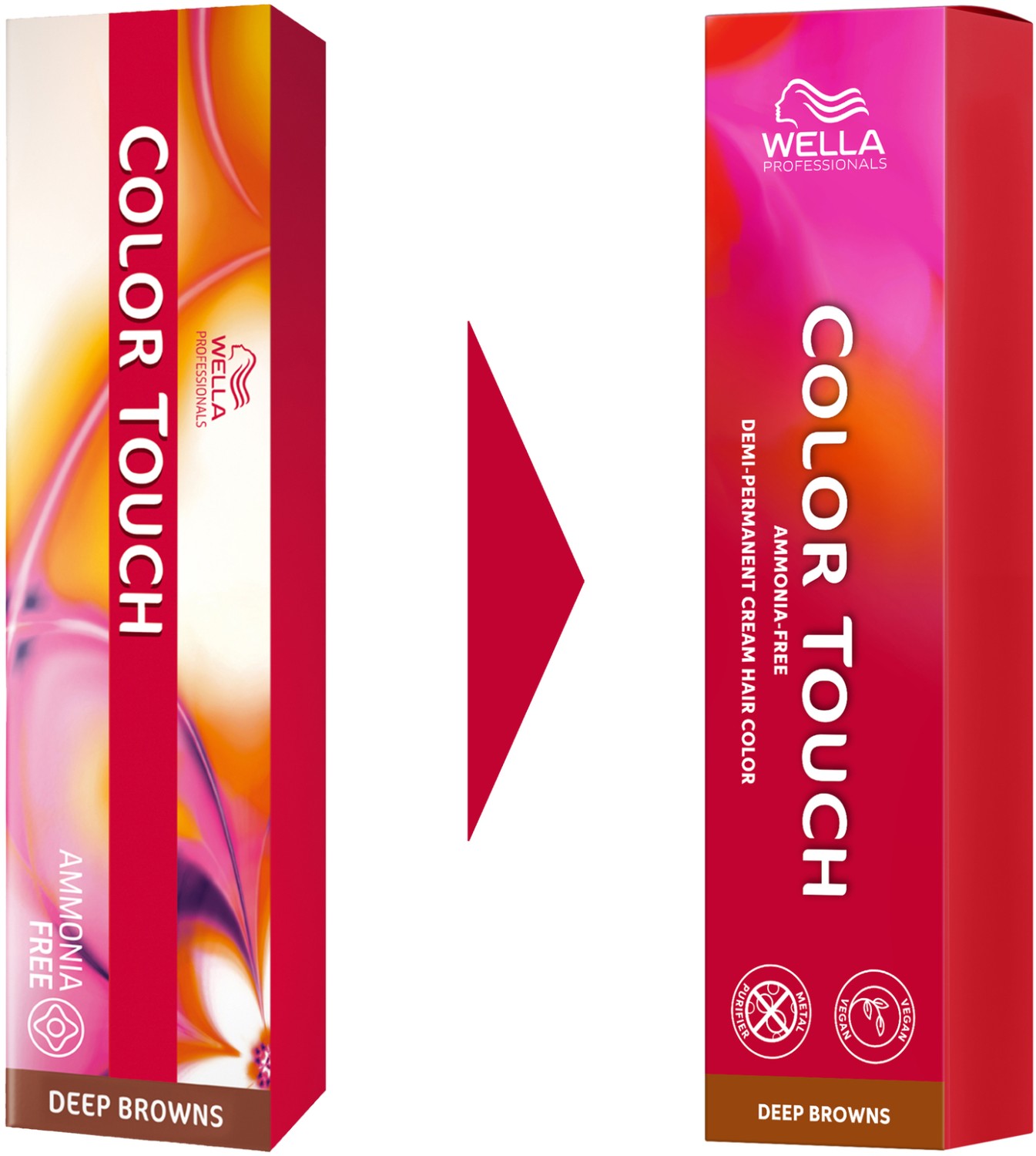  Wella Color Touch Deep Browns 5/71 Hellbraun Braun-Asch 