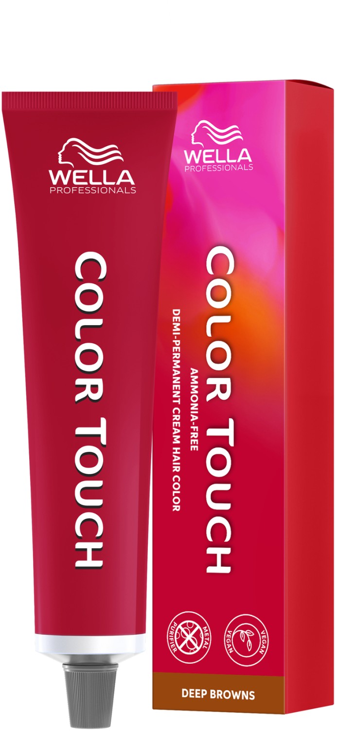  Wella Color Touch Deep Browns 6/71 Dunkelblond Braun-Asch 