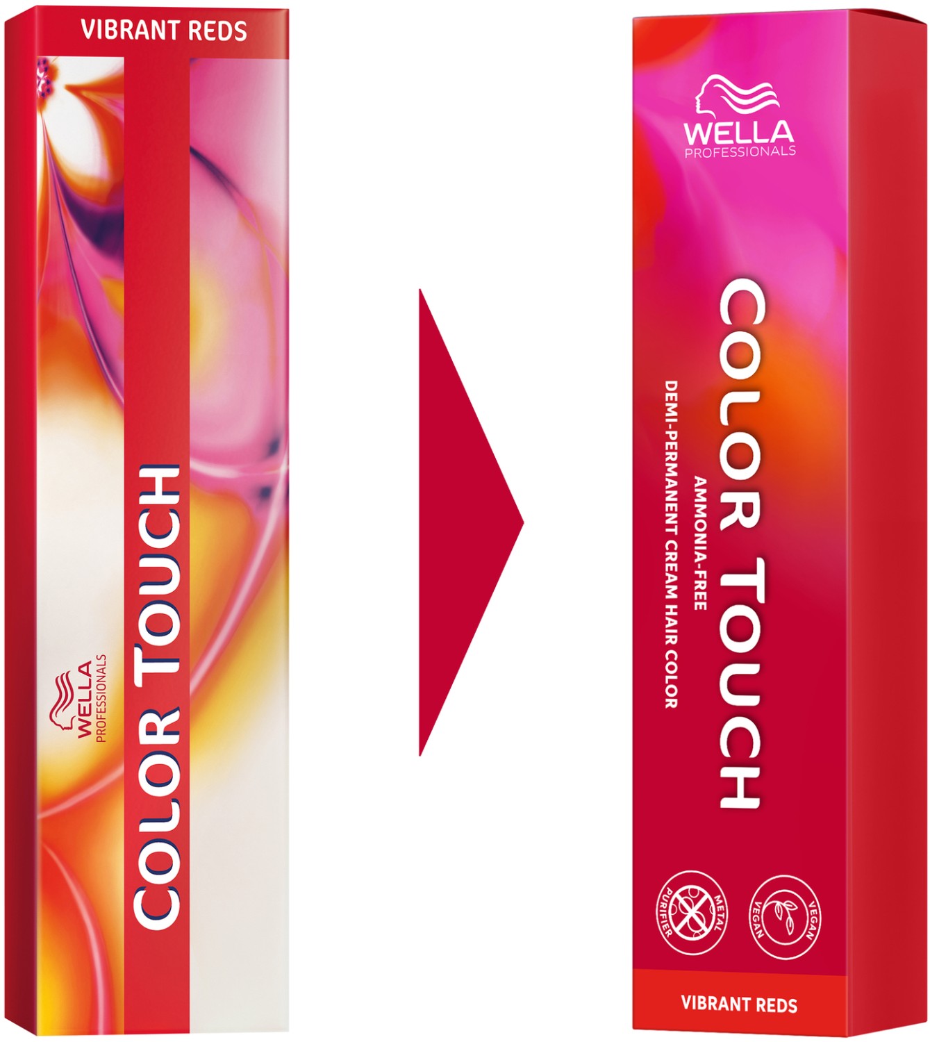  Wella Color Touch Vibrant Reds P5 77/45 Mittelblond Intensiv Rot-Mahagoni 