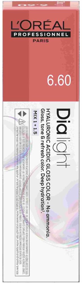  Loreal Dialight 6.66 Dunkelblond Tiefes Rot Carmilane 