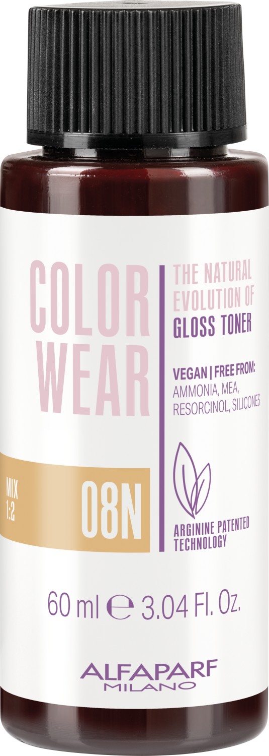  Alfaparf Milano Color Wear Gloss Toner 08N 