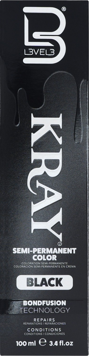  L3VEL3 Kray Color Black 100 ml 