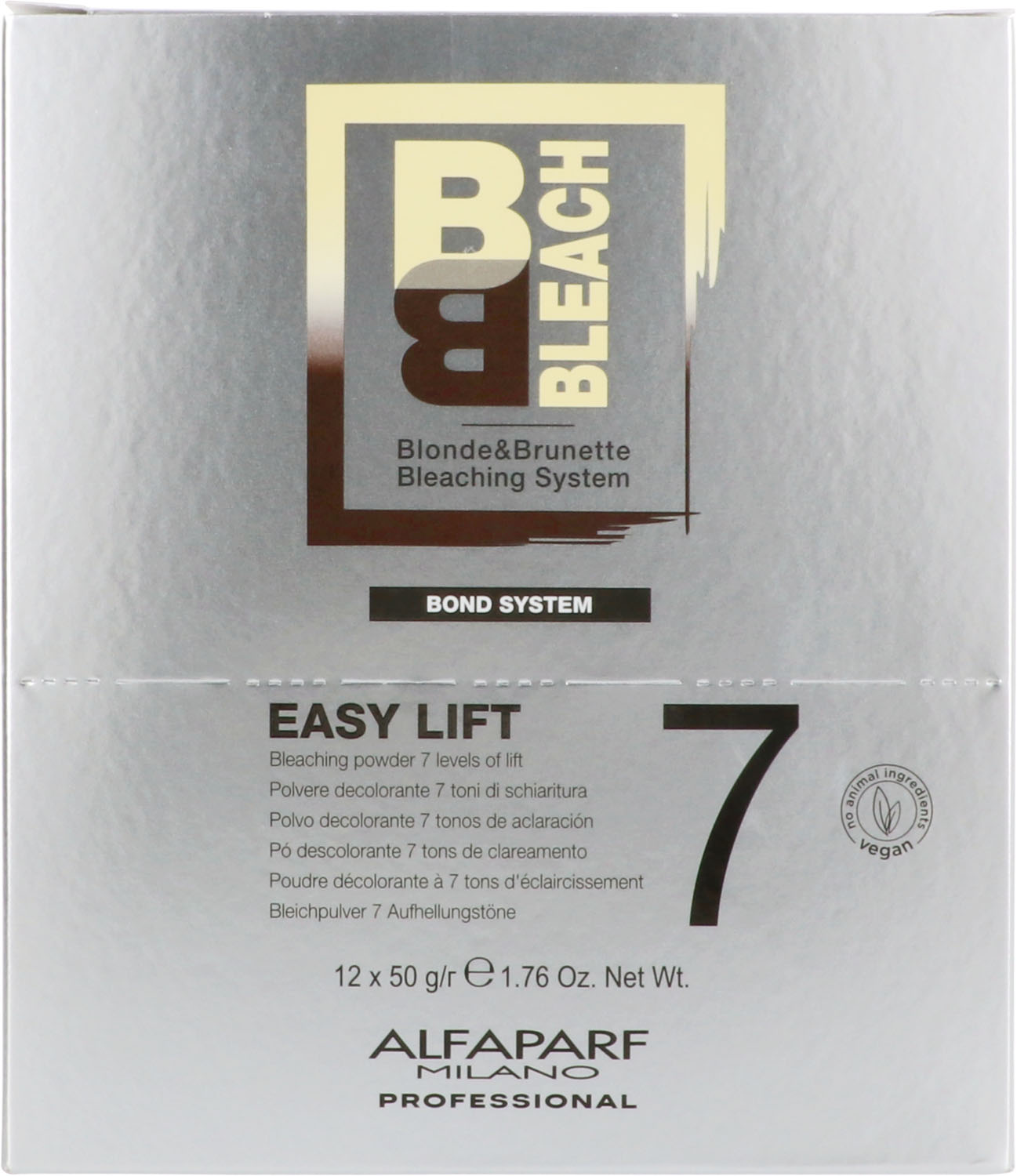  Alfaparf Milano BB Bleach Easy Lift 7 Tones Sachets 12x50 g 