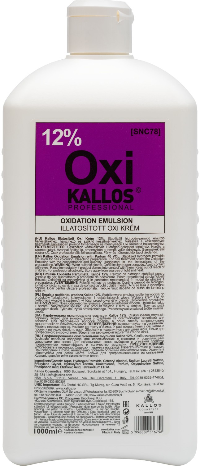 Kallos Oxi 12% 1000 ml 