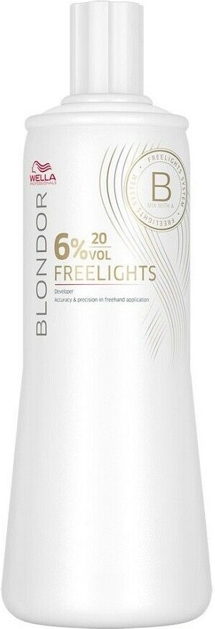  Wella Blondor Freelights Oxidations Creme 6% 1000 ml 