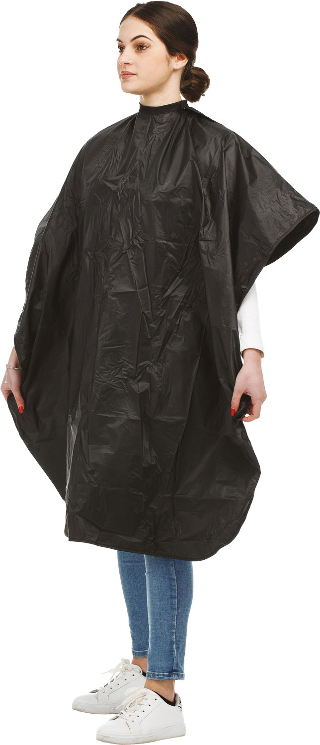  XanitaliaPro Colouring Cape Haarf&auml;rbeumhang in Schwarz 