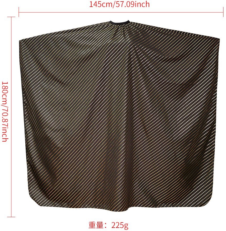  Se7en Styles Friseurumhang Black Gold 