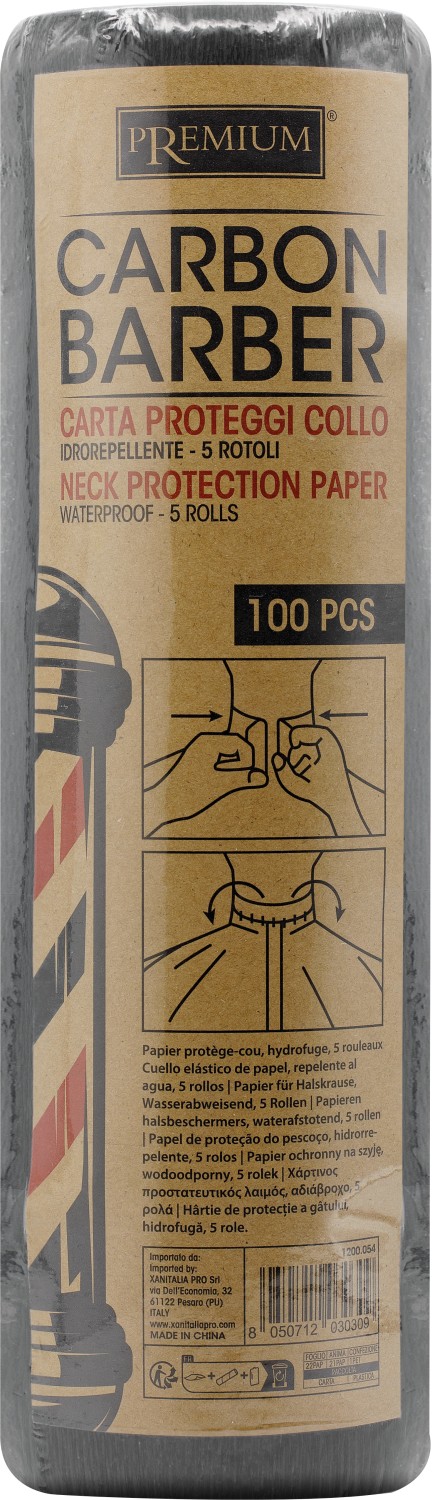  XanitaliaPro Carbon Barber Nackenschutzpapier 