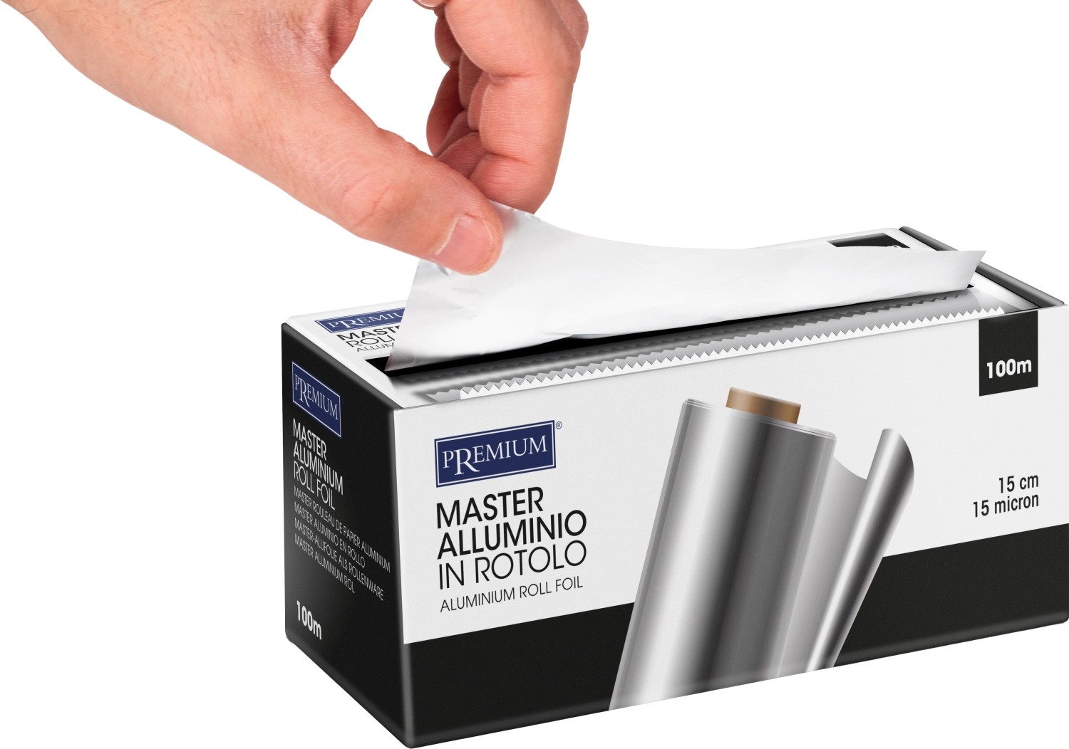  XanitaliaPro Master-Alufolie als Rollenware 12 cm 