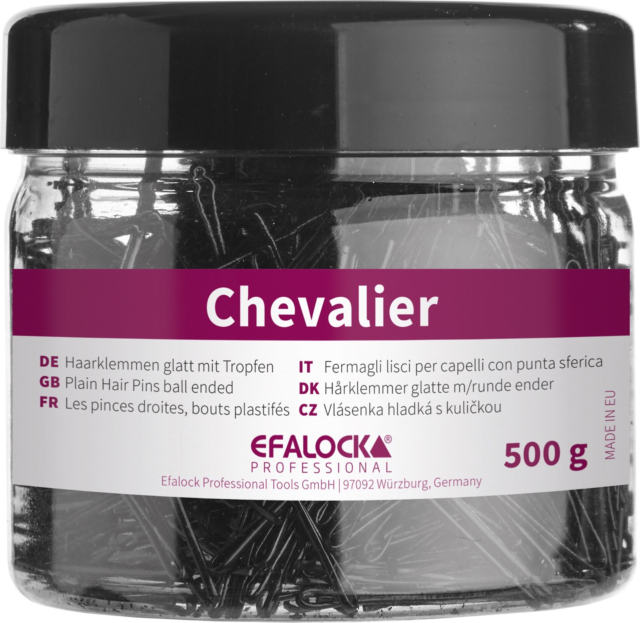  Efalock Chevalier 5cm schwarz 500g 